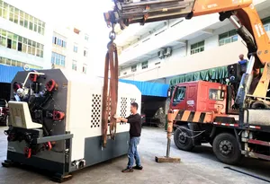 12-14 axis CNC Versatile Spring Forming Machine with Wire Rotation for Camless Metal Spring Machine