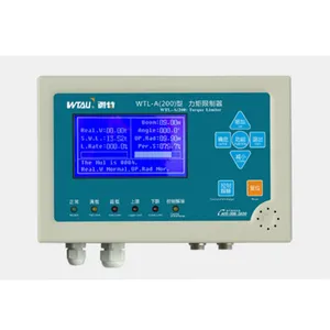 Advanced Load Moment Indicator System for Cranes with Computer