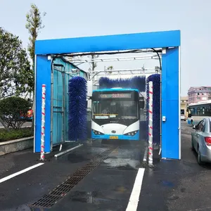 High-Performance Automatic Bus Wash Machine for Quick Service