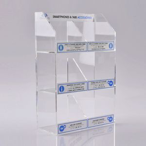 Acrylic Display Rack, Organic Glass Electronic Product Display Rack, Promotional Storage Rack