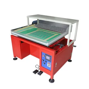 Automatic Template Motif Rhinestone Transfer Shaking Brushing Machine Rhinestone Pattern Making Hotfix Machine