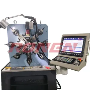 Operate Key New Fully Automatic Spring Coiling Making System Essential Engine PLC Machine