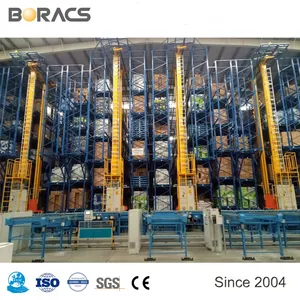 Fully Automated Asrs Pallet Racking System for Modern Smart Warehouse Applications
