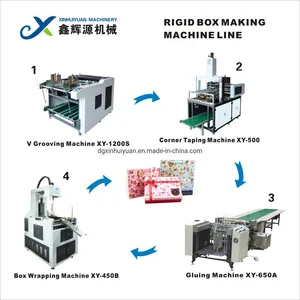 Automatic Rigid Box Cardboard V Grooving Machine