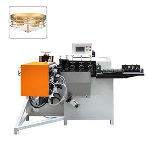 Automated Precision 4-10mm Wire Ring Making Machine Ring Forming Machine Butt Welding Machine Seamless Integration