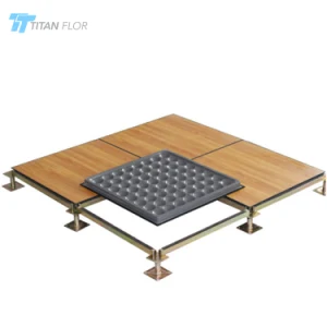 Well Design Wood Pattern Access Floor Raised System