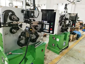 M4-M10 CNC Helicoil Spring Making Machine with 6 Axis Wire Screw Spring Forming Machine