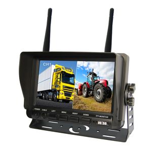 Wide Angle Monitor Kit System Car Security Rearview Camera Car Wireless Rear View Camera