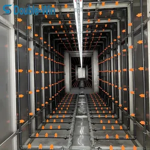 Factory Price Automatic Customized Intelligent Guardrail Powder Coating Production Machine