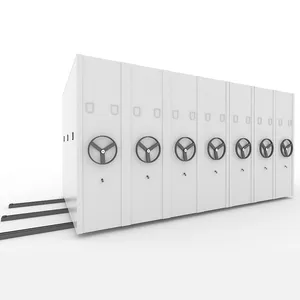Durable Compact Mobile File Storage Cabinet Metal File Filling Rack Intelligent Compact Shelving System