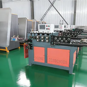 Spring Rib Straightening and Coiling Machine for Photovoltaic Spiral Rib Forming Machine with Type 12 Rebar Ring Making Machine
