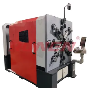 Operate Key New Fully Automatic Spring Coiling Making System Essential Engine PLC Machine