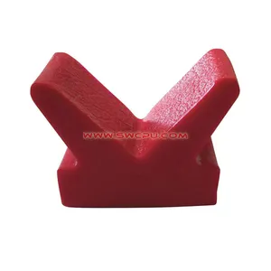 Custom Injection Molded Auto Car Engine Small Silent Rubbr Mount / V Shaped Buffer