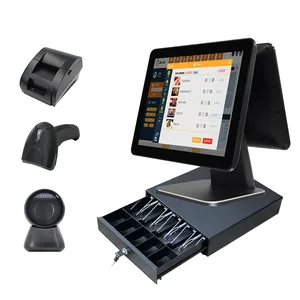POS System Touch Screen Windows POS Computer Printer Scanner Retail Cash Register