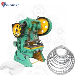 Automatic Razor Blade Barbed Wire Mesh Making Machine with Different Razor Blade Shape