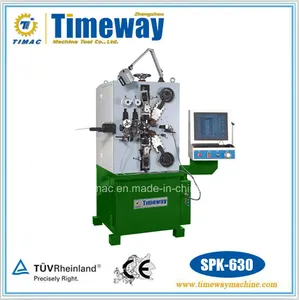 Six-Axes Numeric Control Profile Roll-up Spring Machine