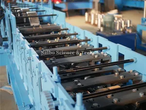 Factory Export Down Pipe Rainspout Making Roll Forming Machine