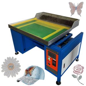 Automatic Rhinestone Attaching Shaking Machine Brush Rhinestone Heat Transfer Machine