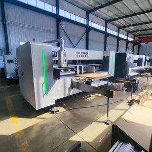 Fully Automatic Box Making Machine with Grooving and Stitching