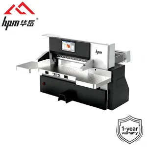 Touch Screen Digital Control Paper Cutter for Exercise Book Making Machine