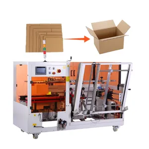 Automatic Box Making Machine Automatic Box Packing Carton Erector Machine