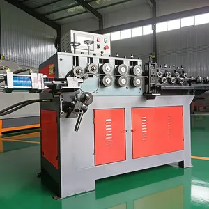 Spring Rib Straightening and Coiling Machine for Photovoltaic Spiral Rib Forming Machine with Type 12 Rebar Ring Making Machine