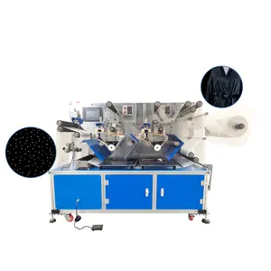 High Speed Automatic Rhinestone Brush Machine Rhinestone Sheet Machine Stone Brushing Machine