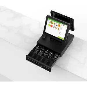 15-Inch Dual-Screen LCD Capacitive Touch POS All in One Computer System