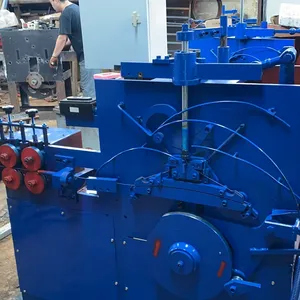 Fully Automatic CNC Spring Cloth Hook PVC PE Hanger Wire Making Machine
