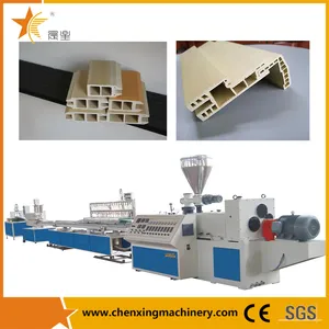 Automatic Plastic Machine PVC Door Frame Profile Making Machine