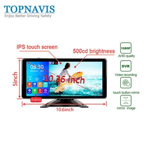 10.36 Inch Backup / Reverse Camera System with Bluetooth / MP5 for Bus