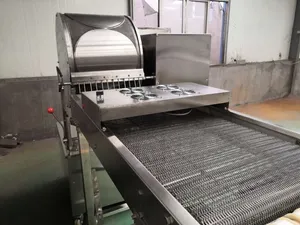Commercial Automatic Injera Lumpia Samosa Spring Roll Pastry Making Production Line Spring Roll Making Machine