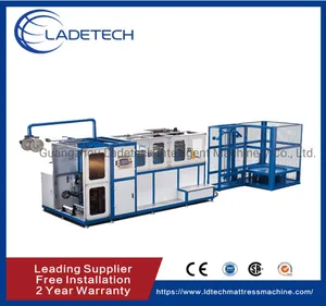 LDT-PS100 High Speed High Efficient Automatic Pocket Spring Coiler Machine Pocket Spring Production Line Spring Mattress Making Machine