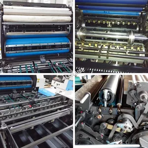 The Most Advanced Control System of Computer Program Offset Printing Machine Mini Offset Printing Machine