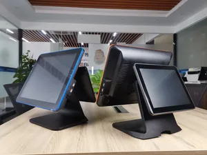 15 Inch + 9.7 Inch Windows 10 POS Computer All in One POS System