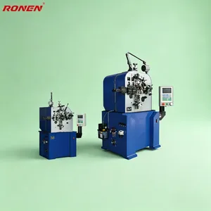 Wire-Range-Wide-Spring-Machine, Multi-Gauge-Spring-Machine, Diversified-Spec-Spring-Machine Process Various Metal Wires