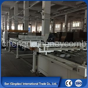 Customized High Speed Paper Honeycomb Core Panel Making Machine