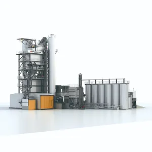 Automatic Asphalt Mixing and Additive Feeding System