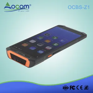 5.99 Inch Industrial Logistics Touch Screen Android Rugged Handheld PDA Barcode Scanner