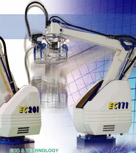 Advanced Fully Automatic Robot Palletizing System for Grain and Rice