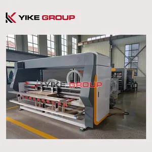 Automatic Box Making Gluer Stitcher Machine