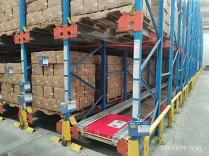 Intensive Warehouse Storage Racking Heavy Duty Four Ways Radio Shuttle Rack System