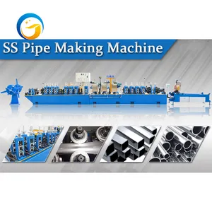 Pipe Making Machine for Stronger Round Square Rectangular Stainless Steel Tube Production