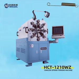 Precision Spring Coiling Machine with Advanced Wire Rotation Functionality