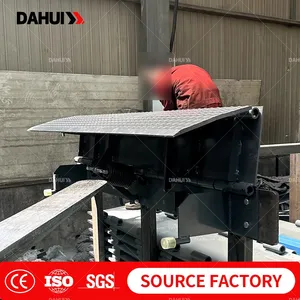 Fixed Loading Ramp Manual Edge Dock Leveler for Warehouse Logistics