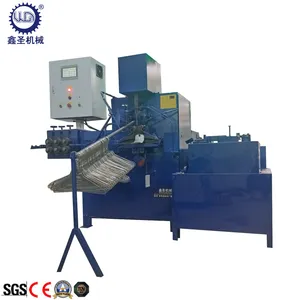 Factory PLC Mechanical Hanger Making Machine with Rivet End Function