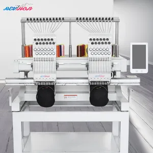 Computerized 2 Head Embroidery Machine as Ricoma Broderie Machine
