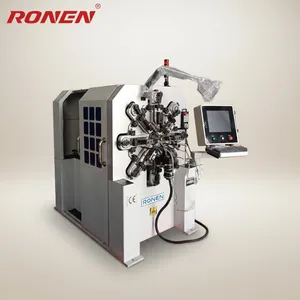 Ronen Multi-Functional General Engineering Applications CNC Wire Spring Coiling Forming Bending Making Machine