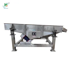 High Accuracy Rectangular Linear Vibratory Screen Machine for Polypropylene