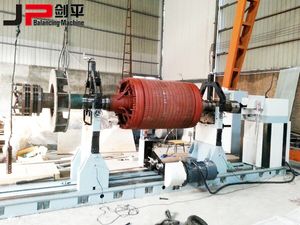 Large Sized Motor Rotor Generator Rotor Dynamic Balancing Machine
